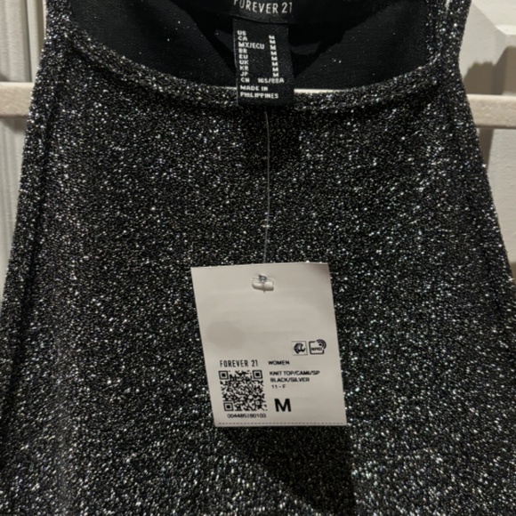 Forever 21 sparkly top size medium - Picture 2 of 6